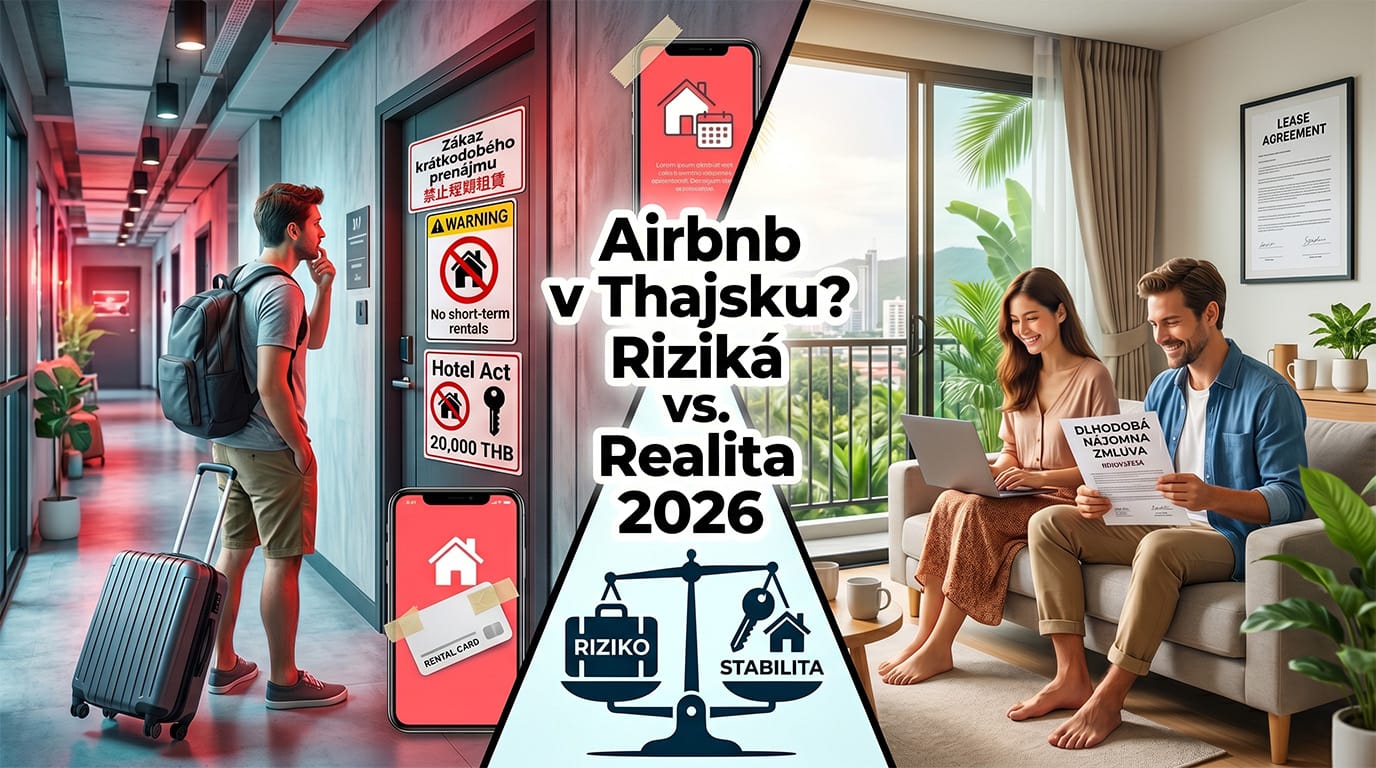 Je Airbnb v Thajsku legálne? Prečo sa oplatí dlhodobý prenájom?