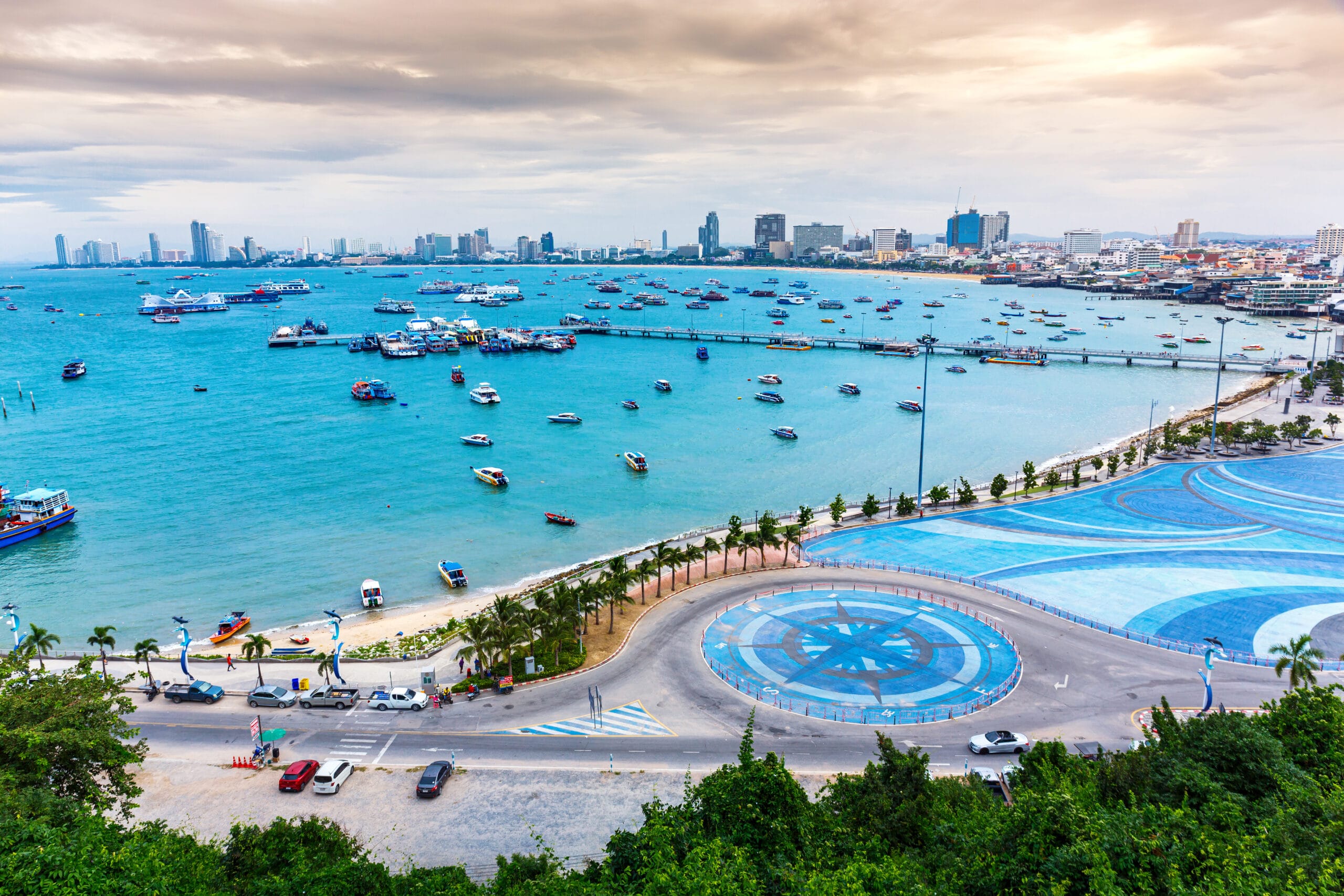 Výhľad na Pattaya z Pratumnak Hill